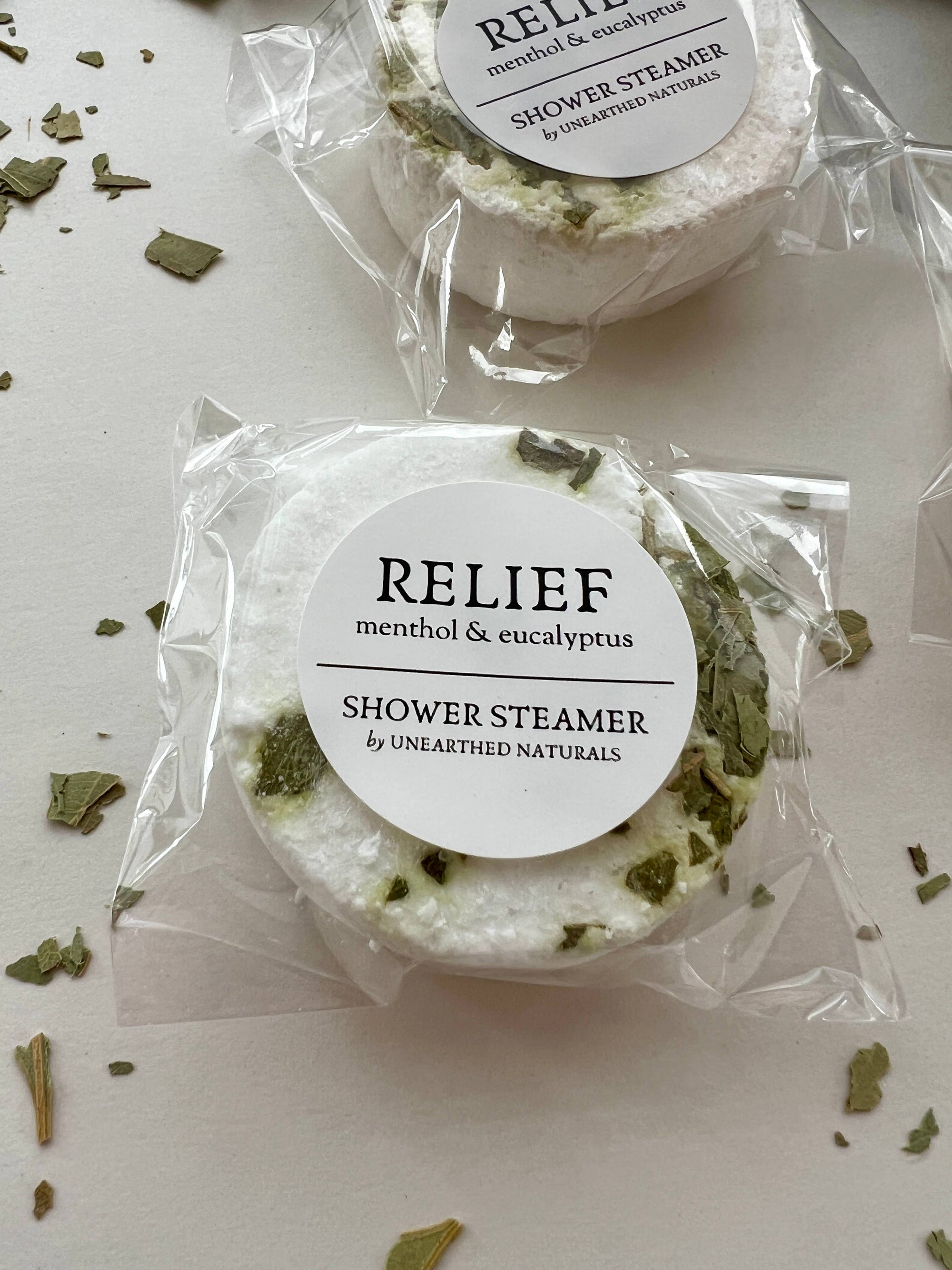 Relief - Menthol & Eucalyptus Shower Steamers - Cloth + Cabin