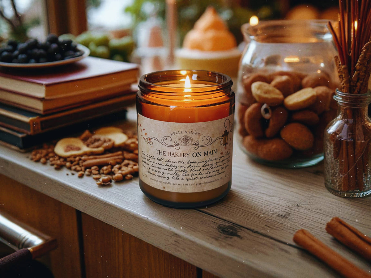 Fall Bakery Coconut Soy Candle 8oz - Cloth + Cabin