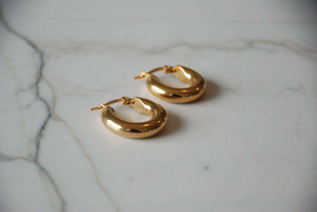 Tallulah Hoop Earrings - Cloth + Cabin
