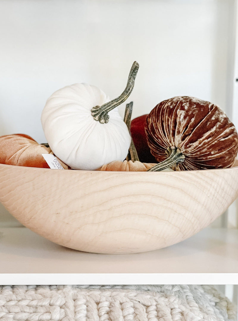 Handmade Velvet Pumpkins - Cloth + Cabin