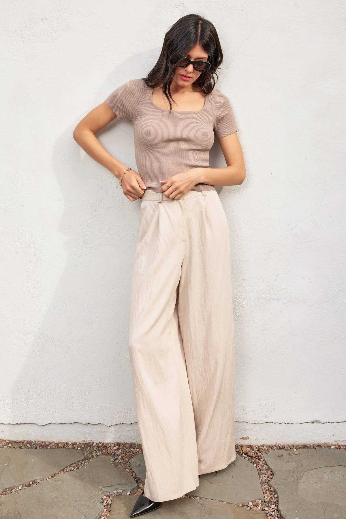 My Go To Wide Leg Trousers - Cloth + Cabin