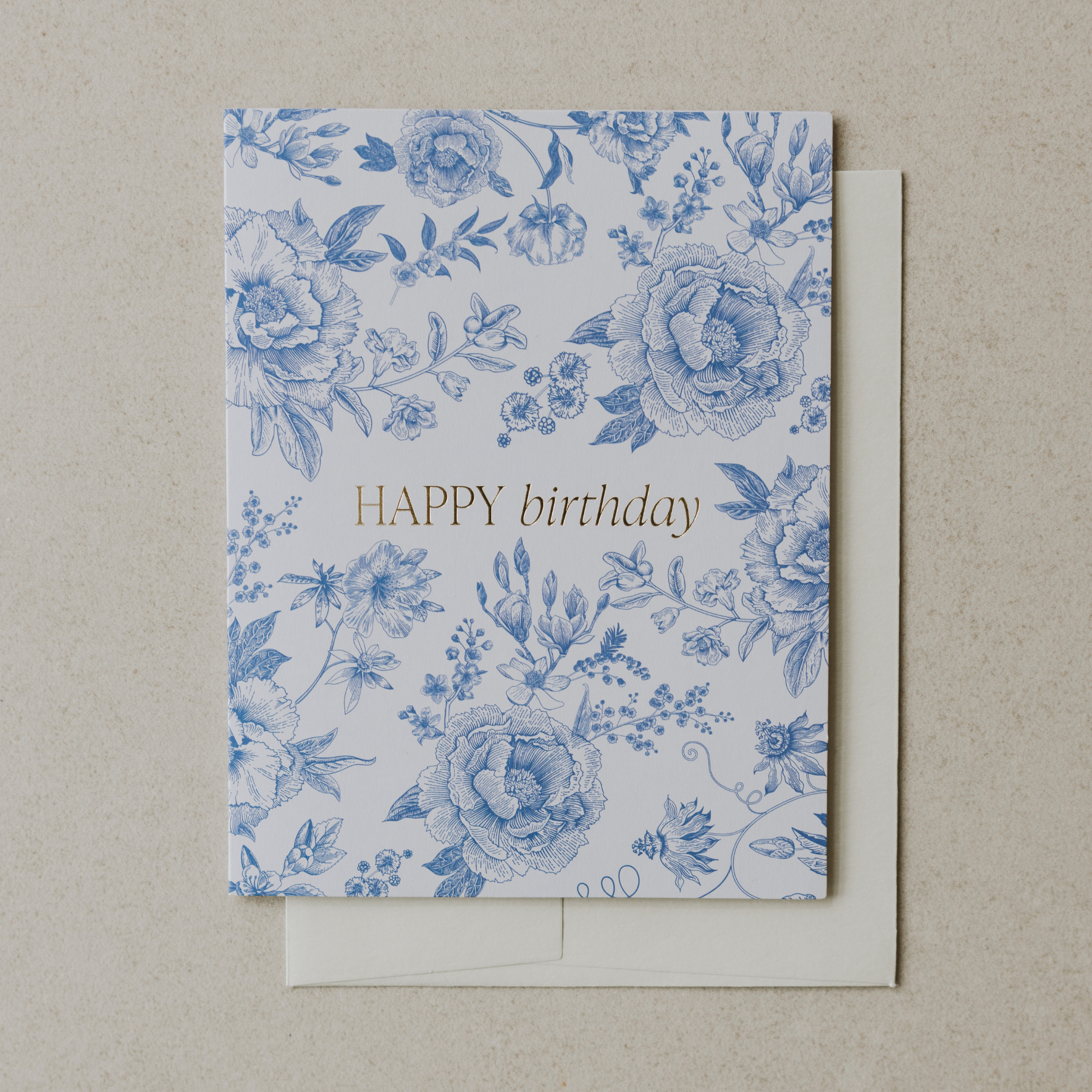 Assorted Happy Birthday Boxed Greeting Card Set - Cloth + Cabin