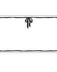 Bow Place Cards - Set of 36