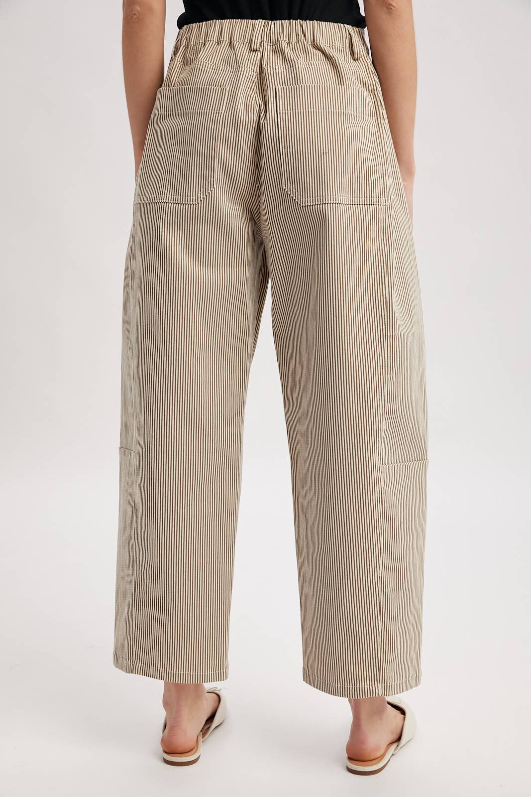 Kallie Striped Cotton Pants
