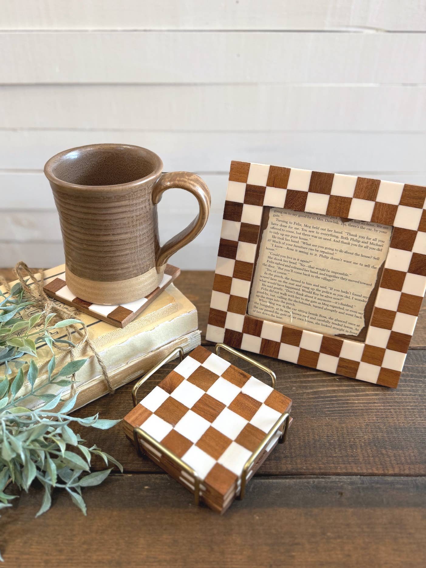 Checkered Photo Frame 5x5