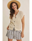 Lillie Knit Sweater Vest