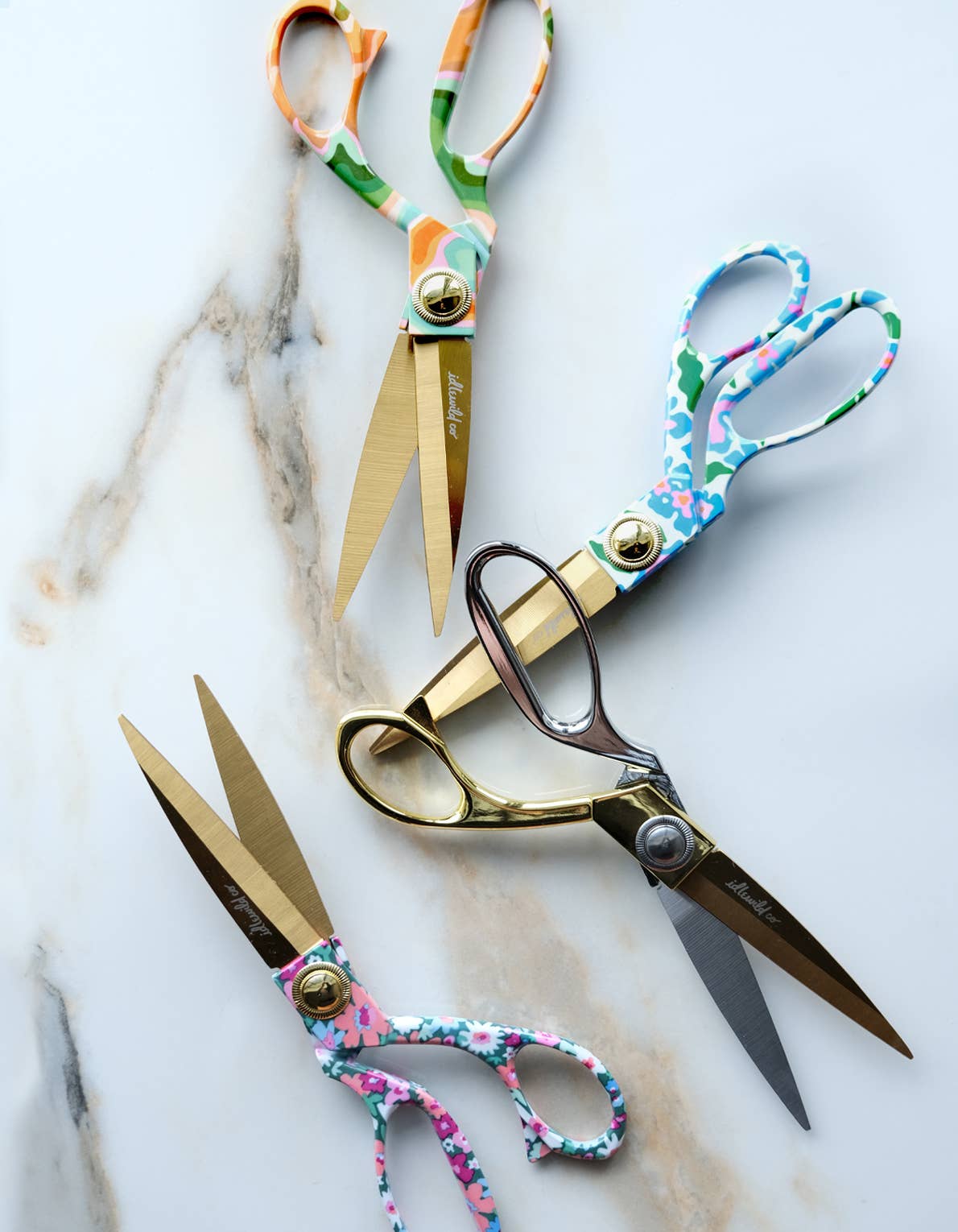 Ditsy Flower Designer Scissors - Cloth + Cabin