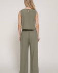 Brylee Linen Look Pants Set - Cloth + Cabin