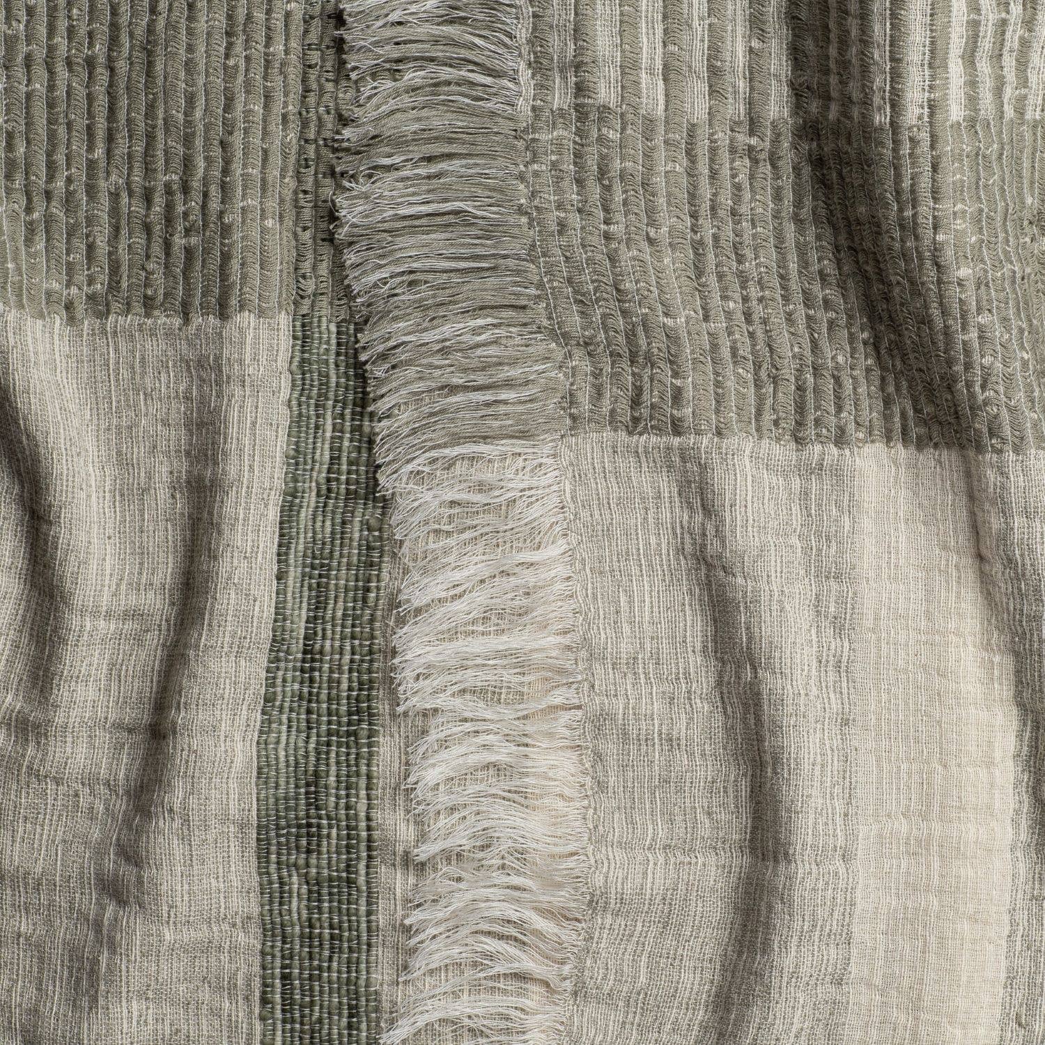 Zen Garden Plaid Throw Blanket - Cloth + Cabin