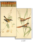 Matches - British Birds - Cloth + Cabin