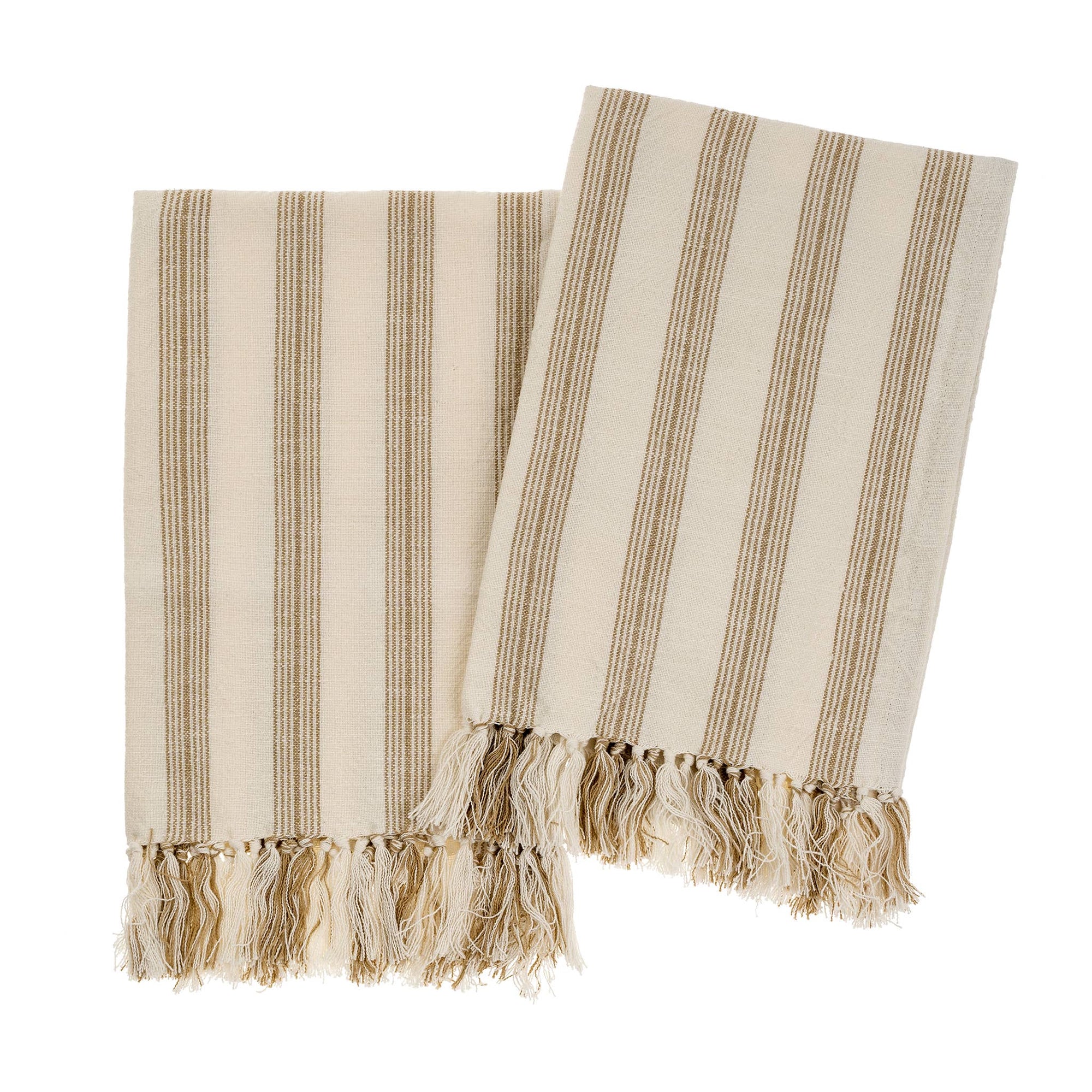 French Stripe Hand Towels Set of 2 - Cloth + Cabin