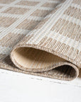 Ocean Gridscape Indoor/Outdoor Area Rug