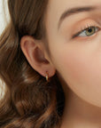 Ariel 18k Gold Twist Hoop Earring - Cloth + Cabin