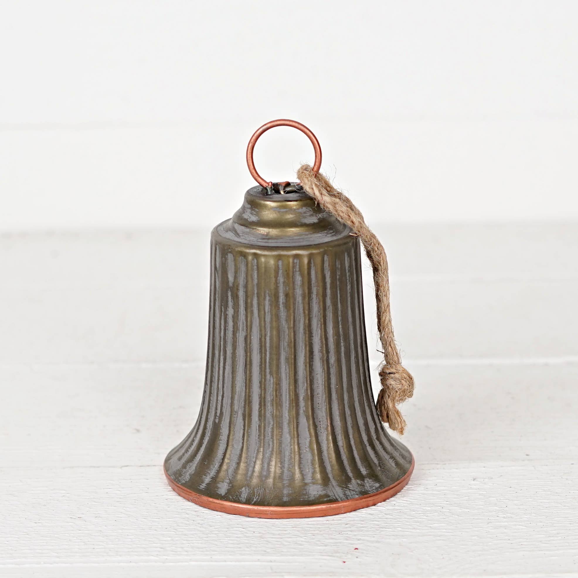 6.5in Bronze Liberty Bell Ornament - Cloth + Cabin