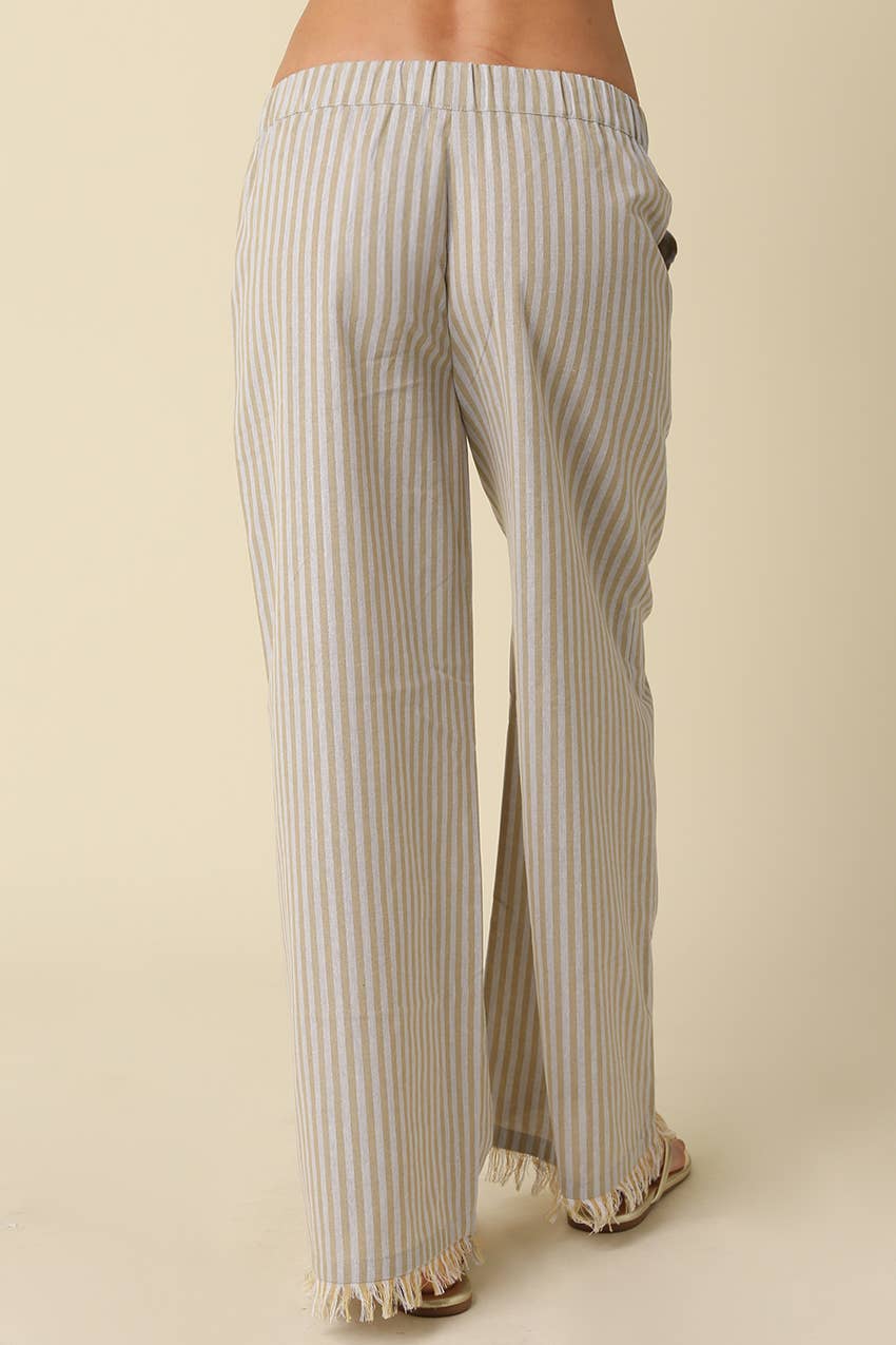 Ruth Stripe Drawstring Pants