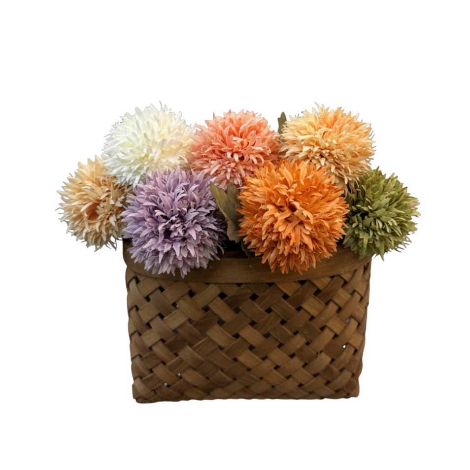 Natural Woven Wall Basket