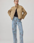 Monique Modern Cropped Utility Jacket