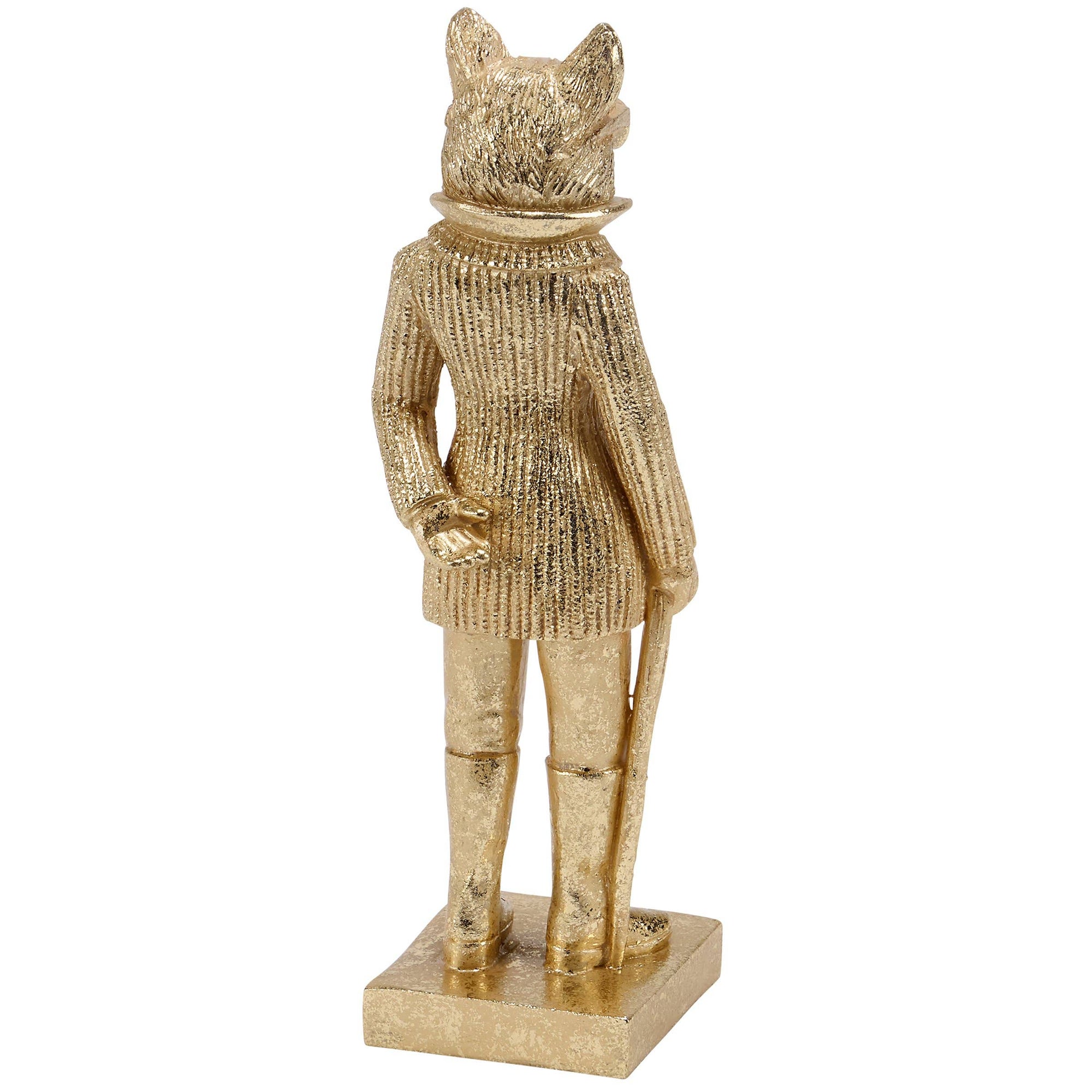 Distinguished Fox Figurine - Cloth + Cabin