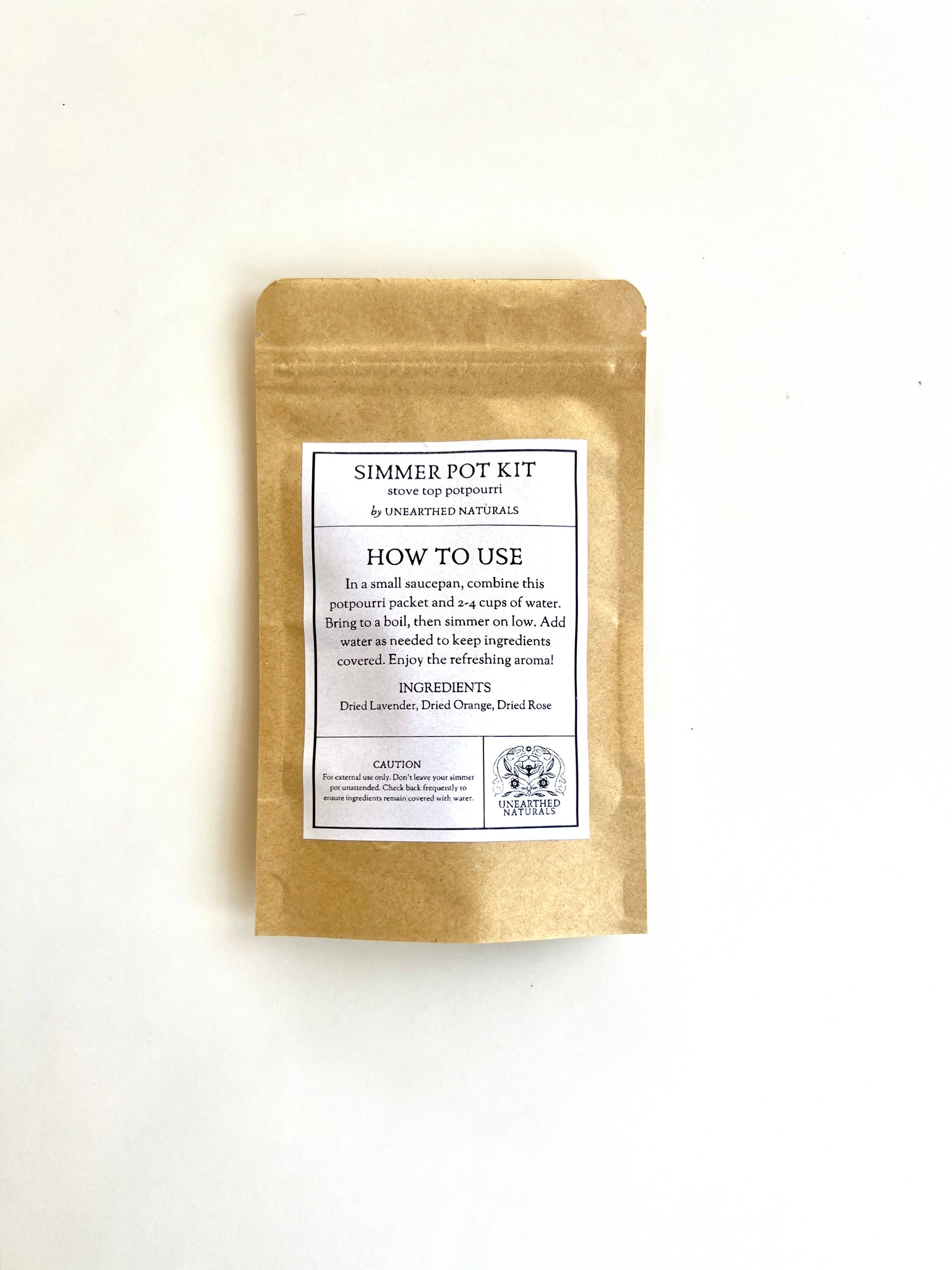 Serenade - Simmer Pot Kit - Lavender, Orange & Rose - Cloth + Cabin