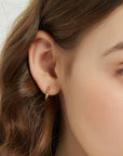 Ariel 18k Gold Twist Hoop Earring - Cloth + Cabin