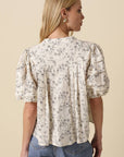 Alani Floral Puff Sleeve Top