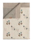 Avery Organic Cotton Knitted Baby Blanket (Poppy)