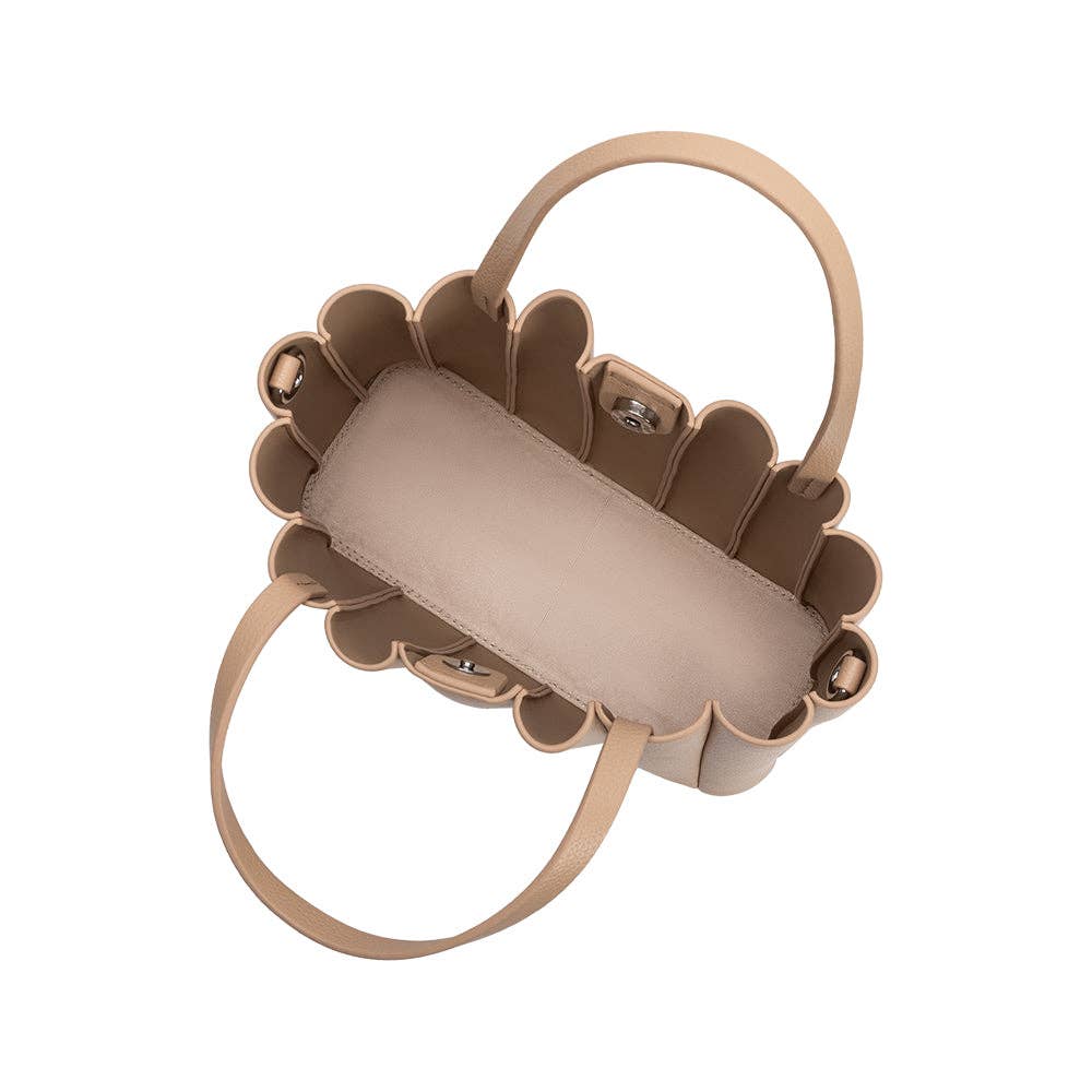 Adela Nude Recycled Vegan Leather Tote Bag - Cloth + Cabin