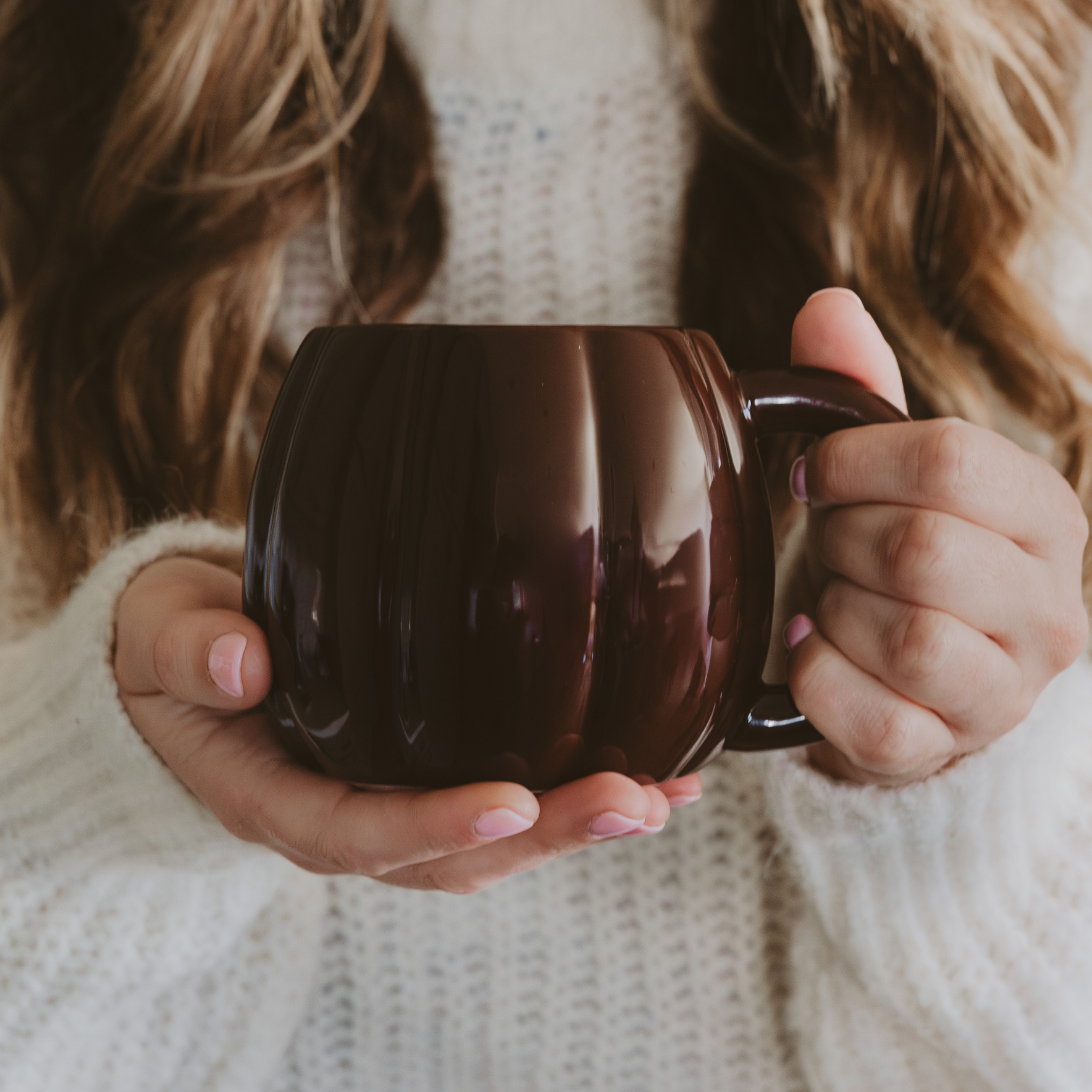 Brown Pumpkin Coffee Mug - Cloth + Cabin
