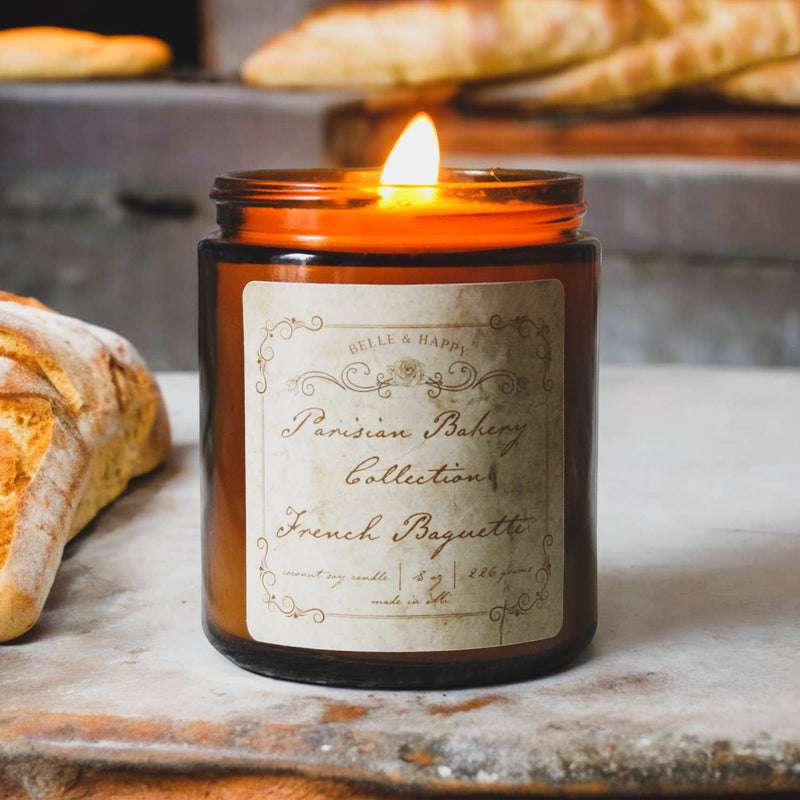 Parisian Bakery French Baguette Coconut Soy Candle