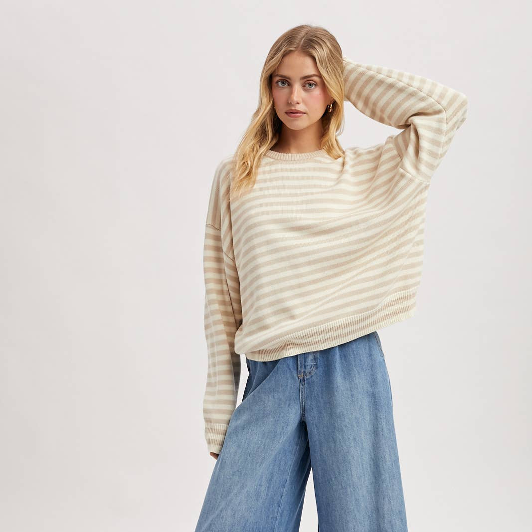 Lexie Drop Shoulder Sweater - Cloth + Cabin