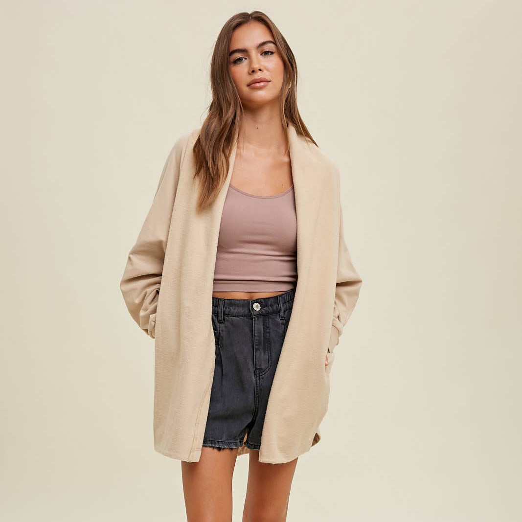Jocelynn Draped Cardigan - Cloth + Cabin