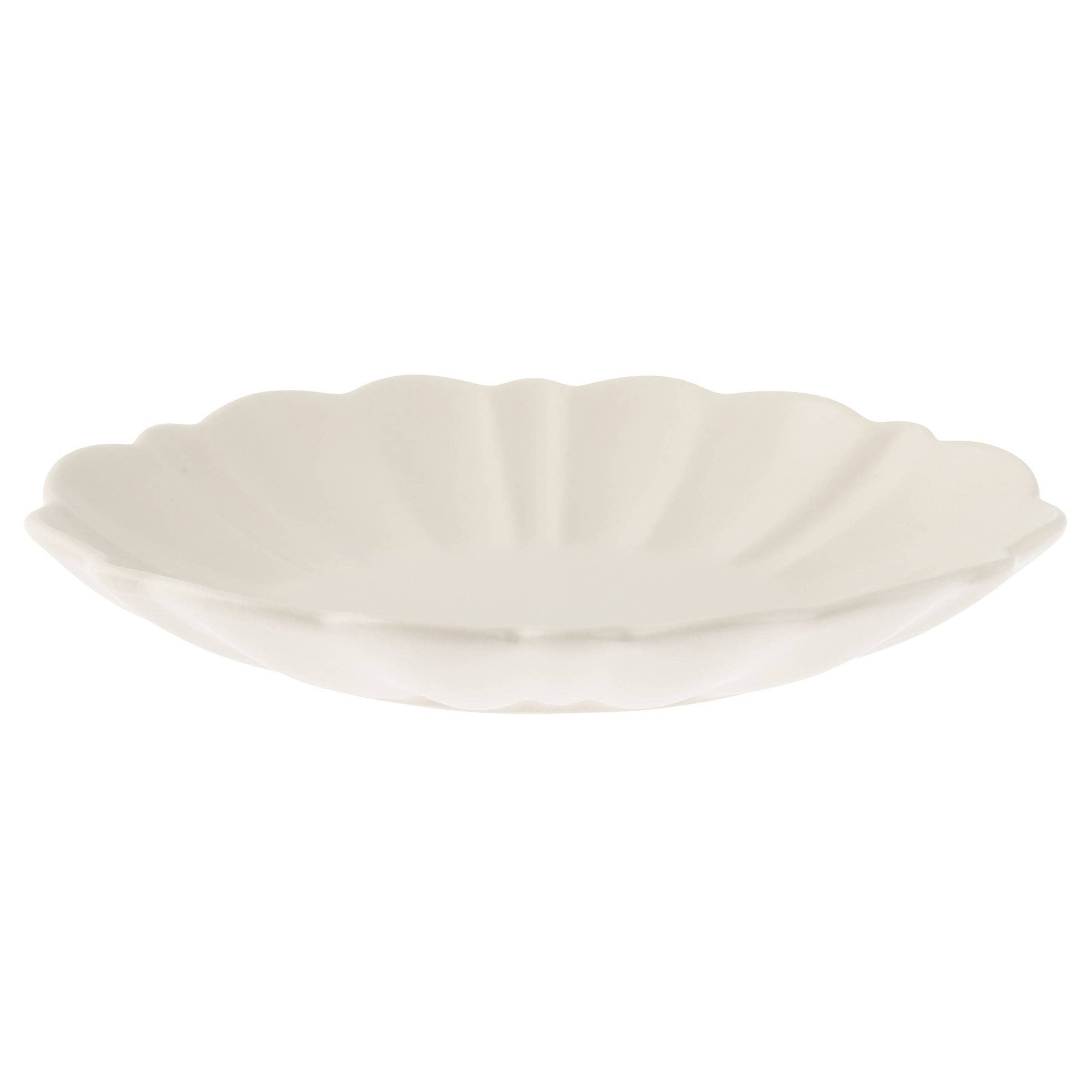 Scalloped Oval Dish - Cloth + Cabin