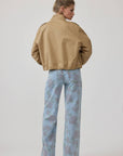 Monique Modern Cropped Utility Jacket