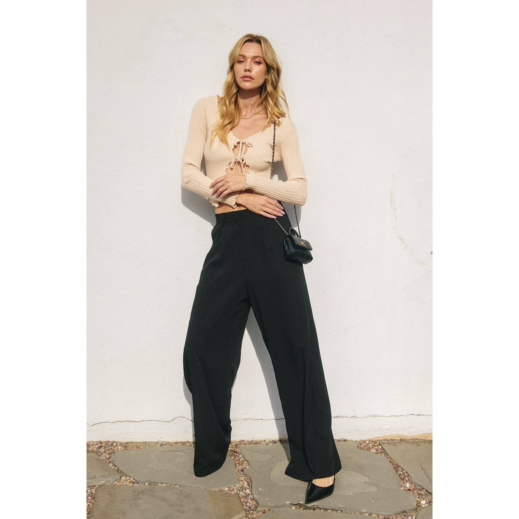 My Go To Wide Leg Trousers - Cloth + Cabin