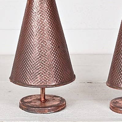 Copper Holiday Trees - Cloth + Cabin