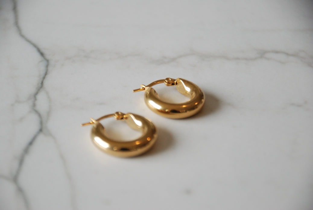 Tallulah Hoop Earrings - Cloth + Cabin