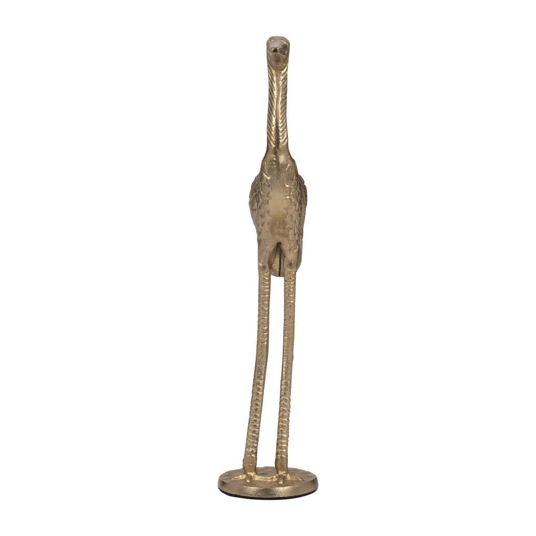 Gold Crane Gleaming Figurine - Cloth + Cabin