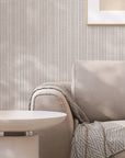 Batik Stripe Peel and Stick Wallpaper - Cloth + Cabin