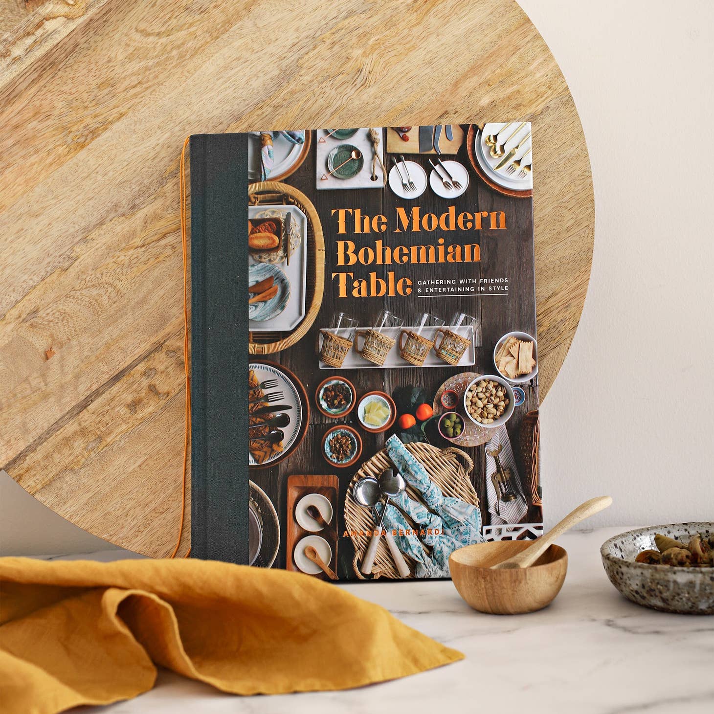 The Modern Bohemian Table: Gather and Entertain Hardcover Book - Cloth + Cabin