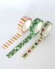Entomologist Garden Washi Tape, Set of 3