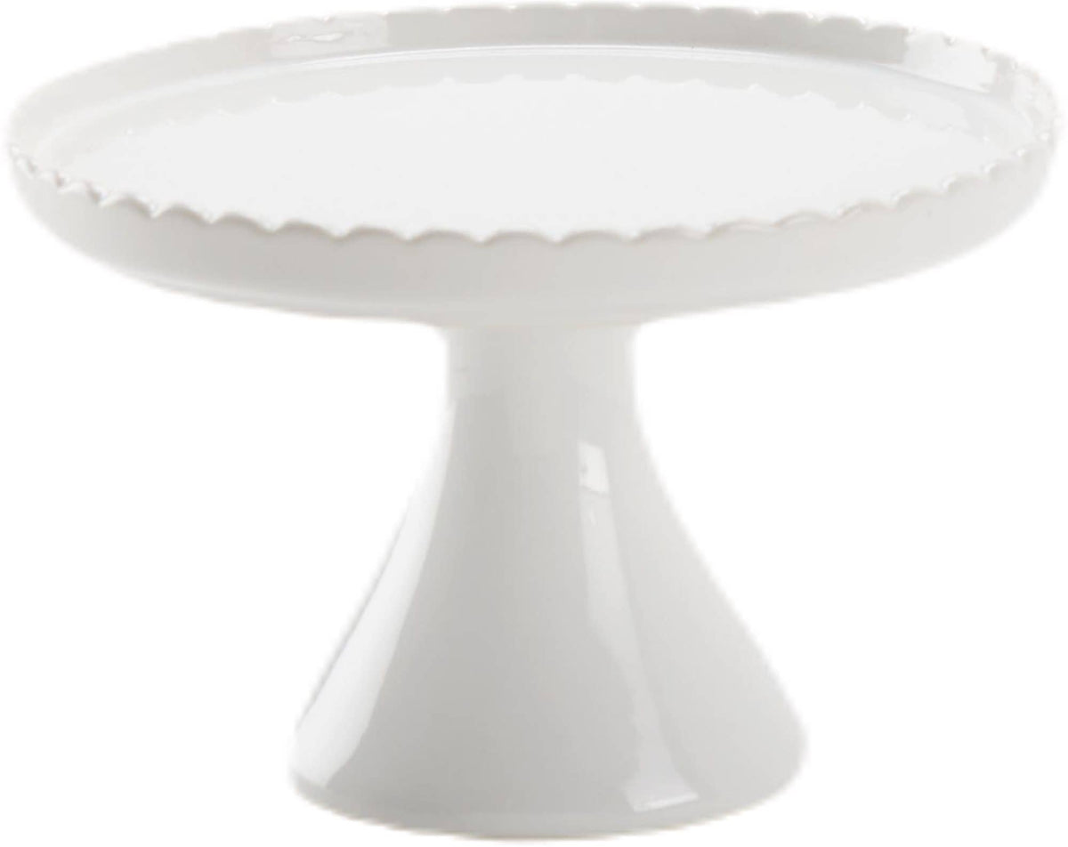 Scallop Edge Small Pedestal