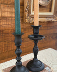 Black Empire Taper Candle Holder Small