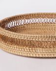 Circle Rattan Trays - Cloth + Cabin