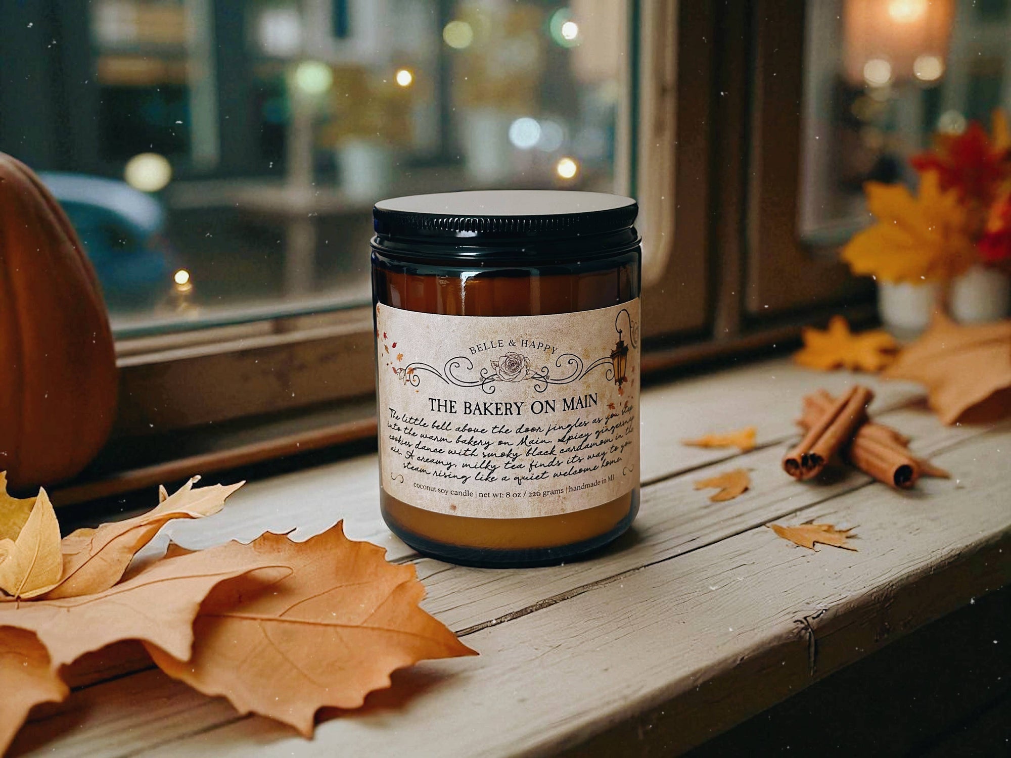 Fall Bakery Coconut Soy Candle 8oz