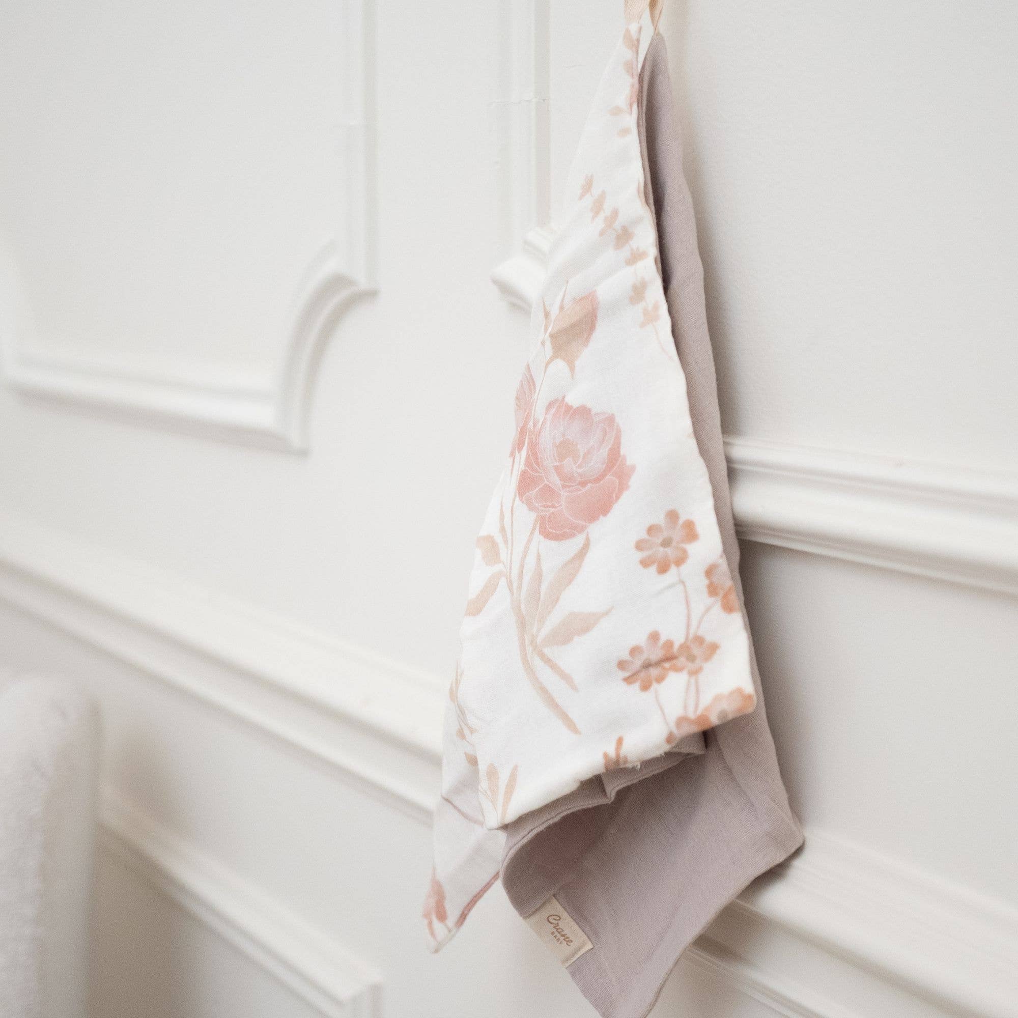 Violet 5-Piece Cotton Baby Washcloth Set