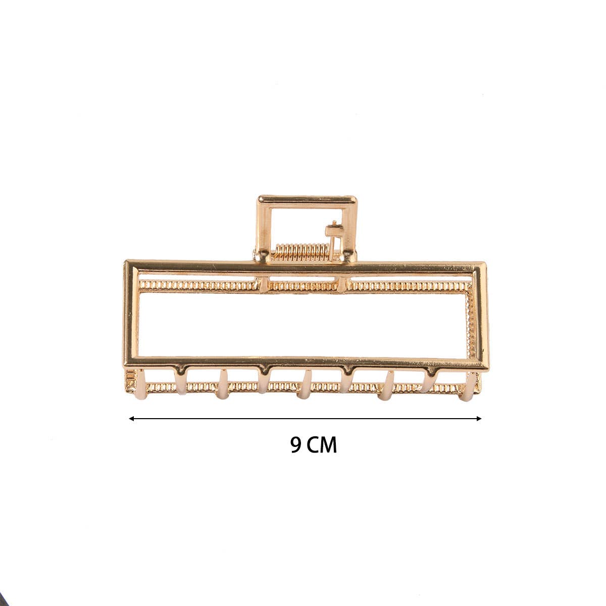 6-Pack Gold Tone Metal Hair Claws, Strong Hold_CWABE0199 - Cloth + Cabin