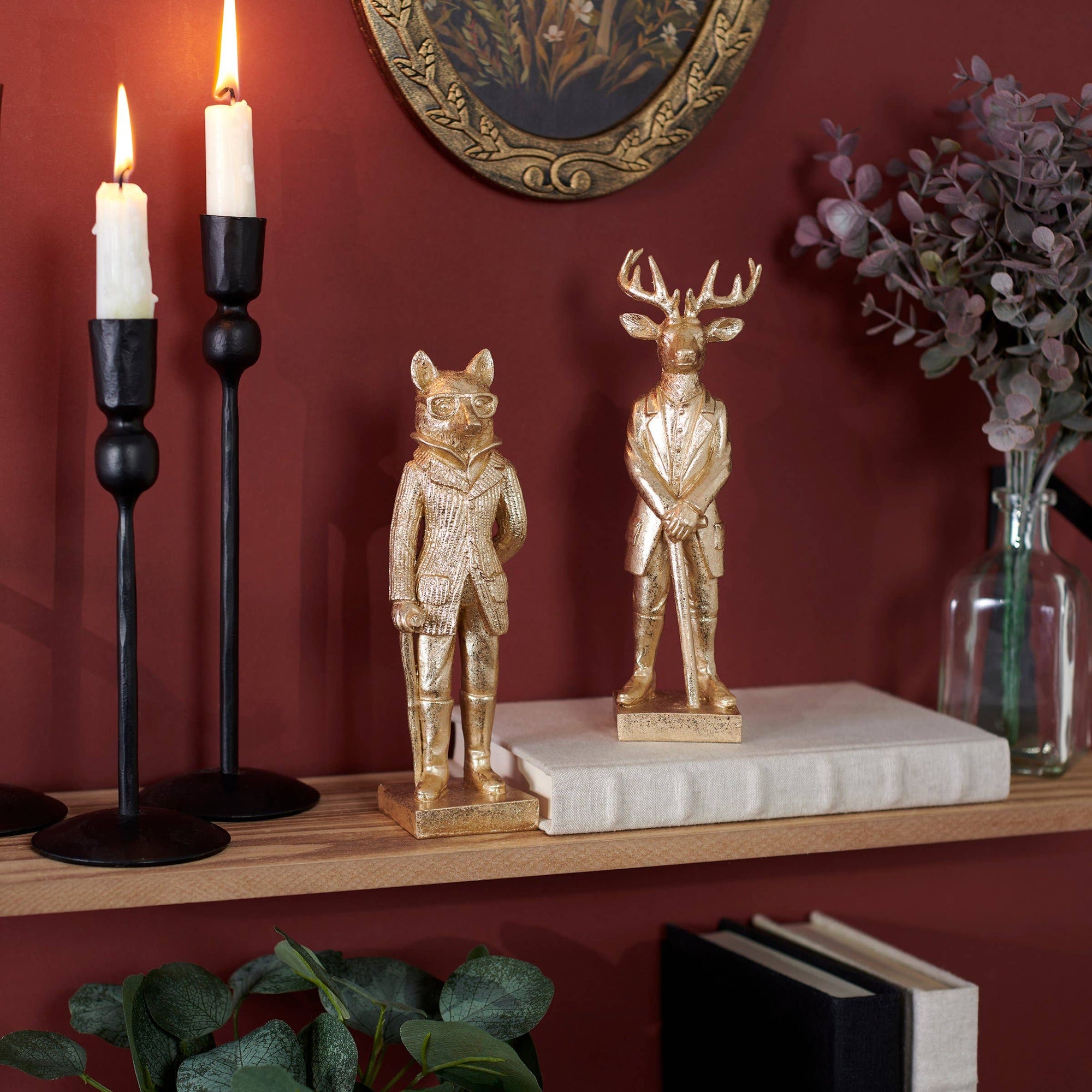 Distinguished Fox Figurine - Cloth + Cabin