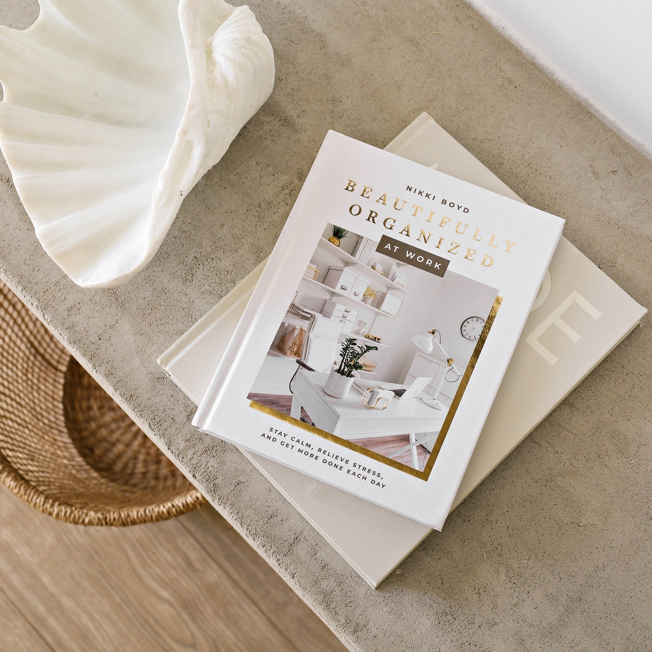 Beautifully Organized at Work Hardcover Book - Cloth + Cabin