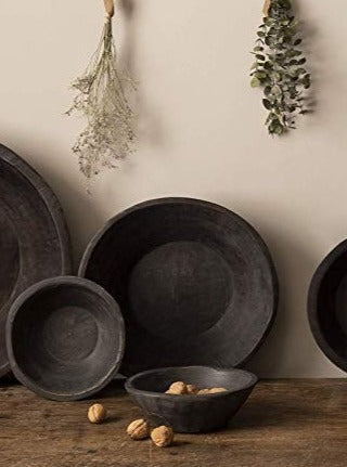 Found Dough Bowl / Dark Wash