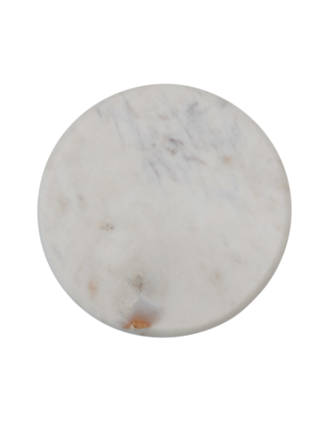 Small Round Marble Reversible Cutting Board - Cloth + Cabin